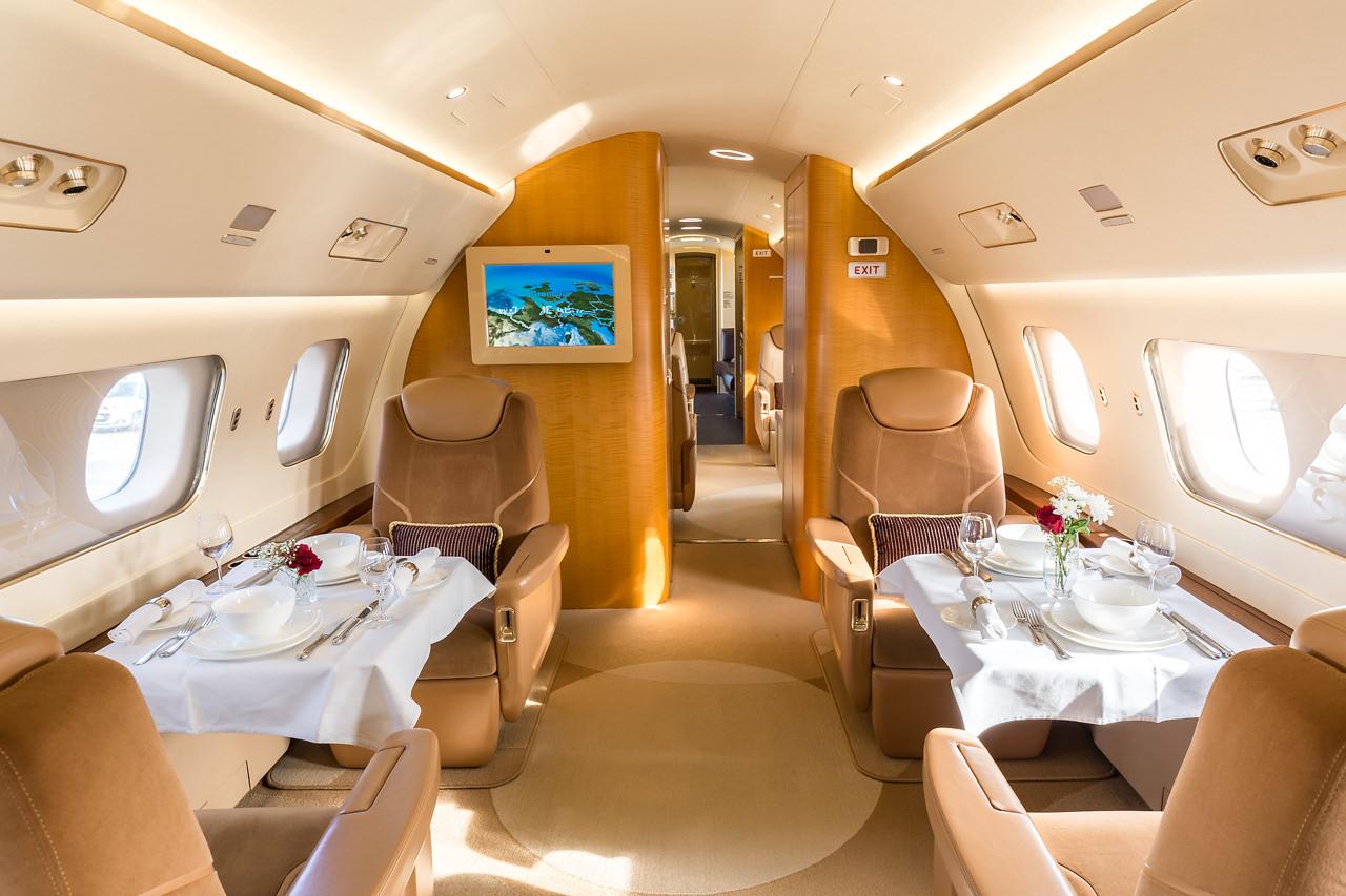 Embraer Lineage 1000/1000E interior