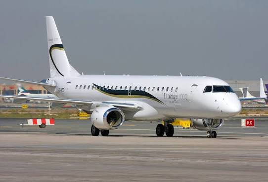 Embraer Lineage 1000/1000E exterior private jet